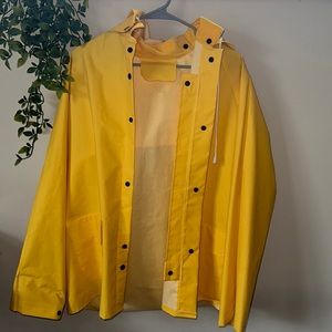 Vintage Yellow Raincoat